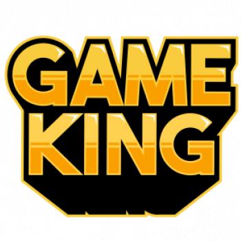 Game king - nápis velký