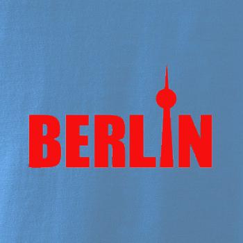 Berlin nápis věž Berliner Fernsehturm