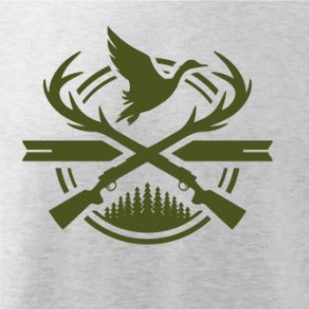 Lovec a kachny - zelený