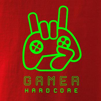 Hardcore gamer - ruka - zelená