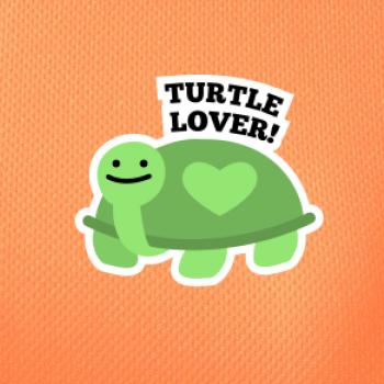 Turtle lover - kreslený