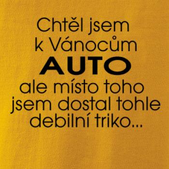 Chtěl jsem k Vánocům auto Chtěl jsem k Vánocům auto