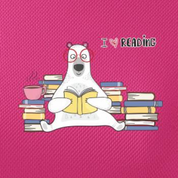 I love reading medvěd