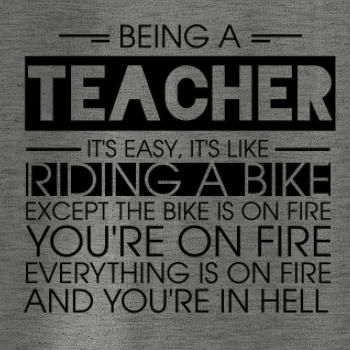 Being a teacher - bike