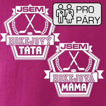 Jsem hokejový táta / hokejová máma - hokejky Jsem hokejový táta / hokejová máma - hokejky