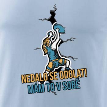 Nedalo se odolat, mám to v sobě horolezkyně