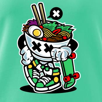 Saláťák na skejtu