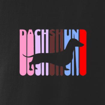 Jezevčík Rozteklý nápis