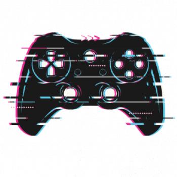 Gamer - gamepad barevný