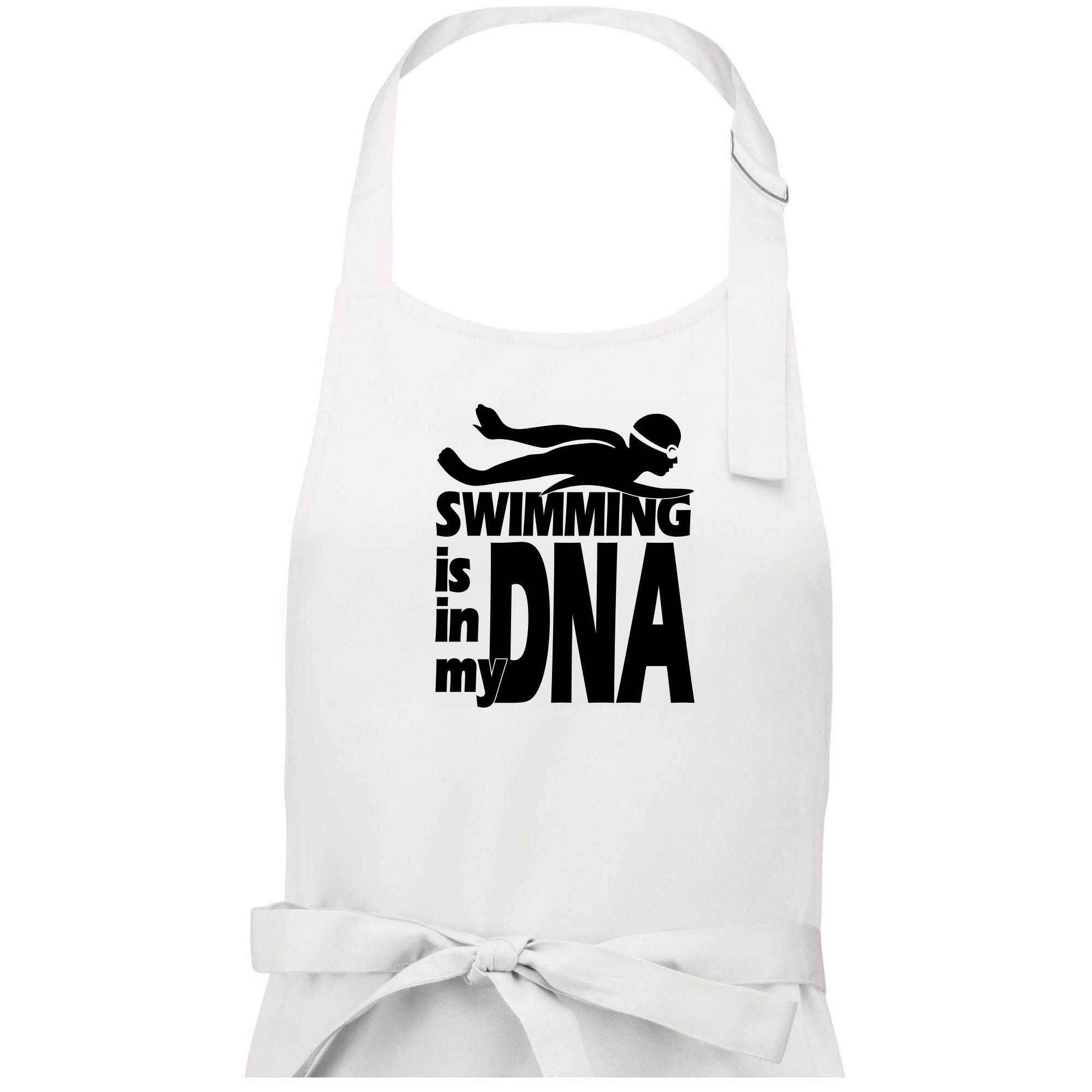 Swimming is in my DNA - Zástěra klasická