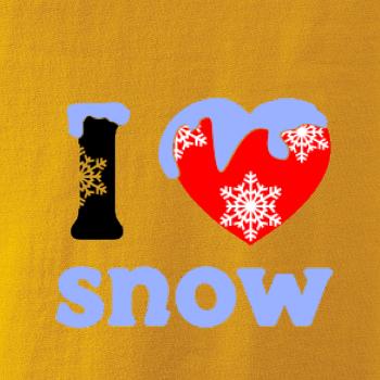 I love snow