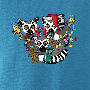 Vánoční Lemurové (Pecka design)