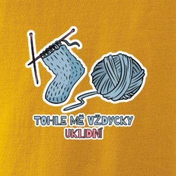 Pletení tohle mě vždycky uklidní