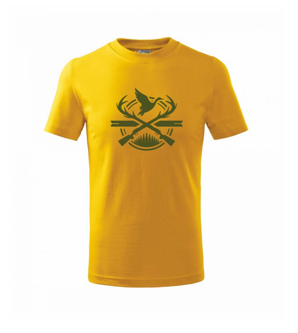 Lovec a kachny - zelený