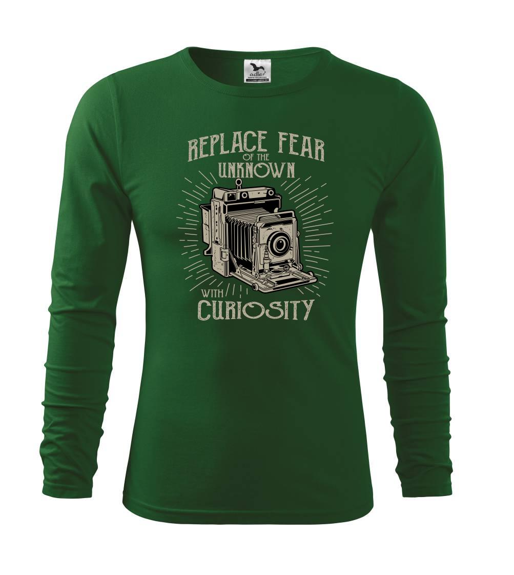 Replace Fear - Triko s dlouhým rukávem FIT-T long sleeve