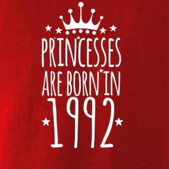 Princesses are born in 1992