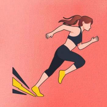 Běhání - žena startuje