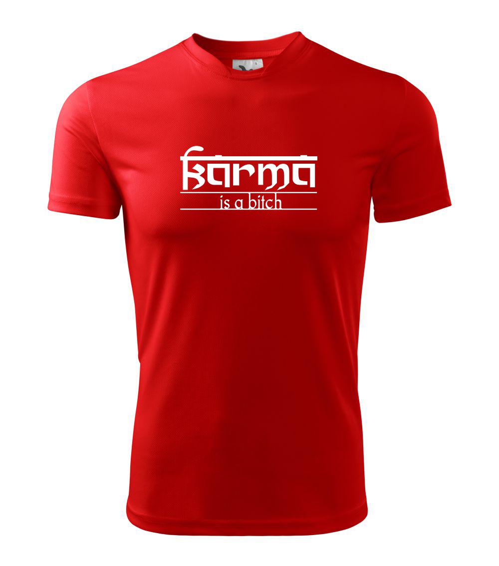 Karma Indický nápis - Dětské triko Fantasy sportovní (dresovina)