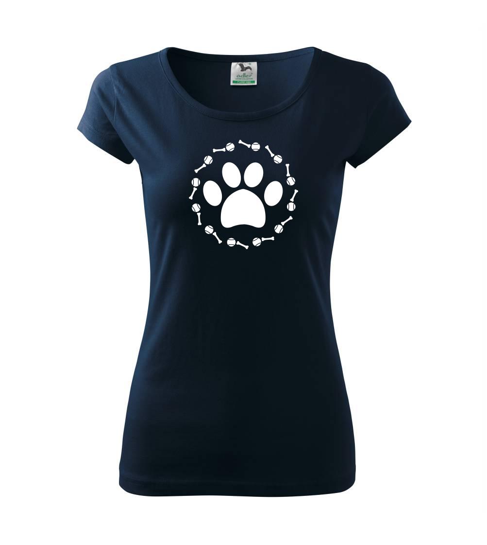 Tlapka míč kost pes