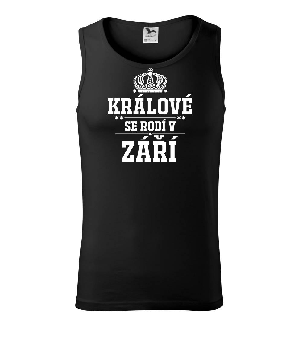 Králové se rodí v září - Tílko pánské Core
