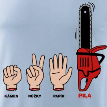 kámen, nůžky, papír, pila (Hana-creative)