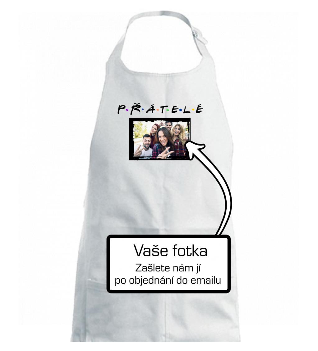 Přátelé Vlastní fotka - Dětská zástěra na vaření