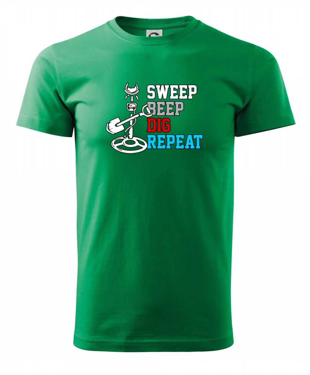 Sweep Beep Dig Repeat Sweep Beep Dig Repeat