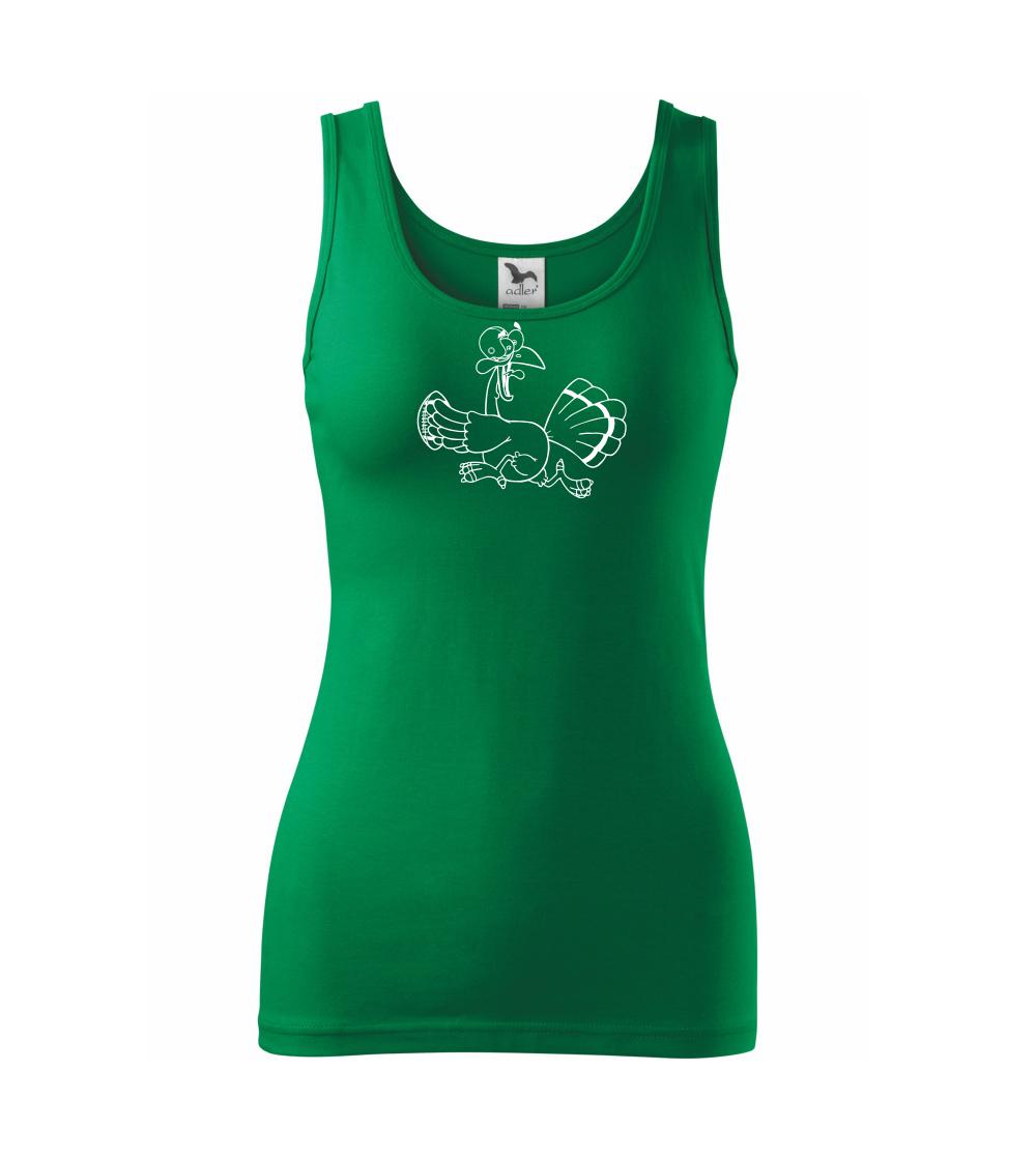 Vystrašená slepice