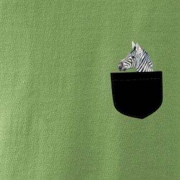 Zebra v kapse