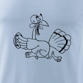 Vystrašená slepice