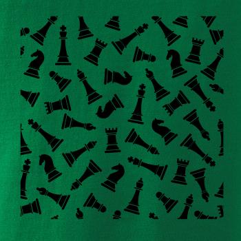 Šachové figurky ve čtverci