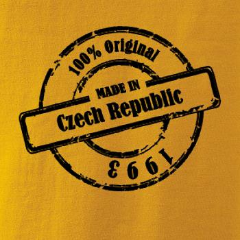 Etiketa - Original - Czech - rok narození