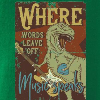 Where words leave off Where words leave off