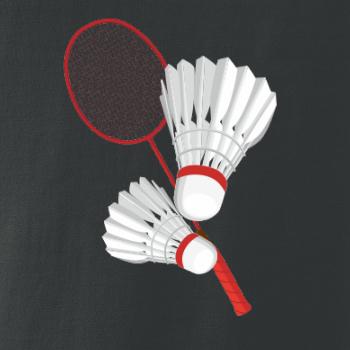 Badminton - pálka a košík Badminton - pálka a košík