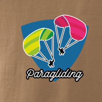 Paragliding dva padáky