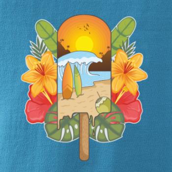 Léto, nanuk, moře, pláž