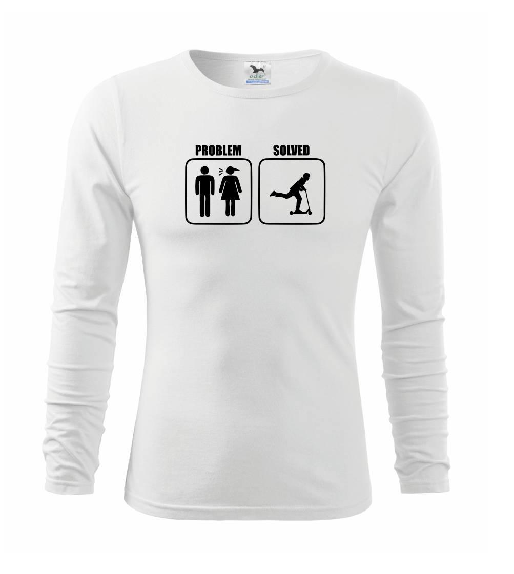 Problem koloběžka - Triko s dlouhým rukávem FIT-T long sleeve
