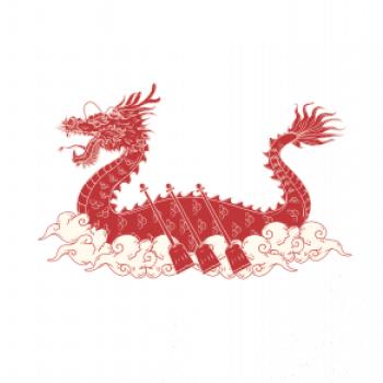 Dračí lodě ornament