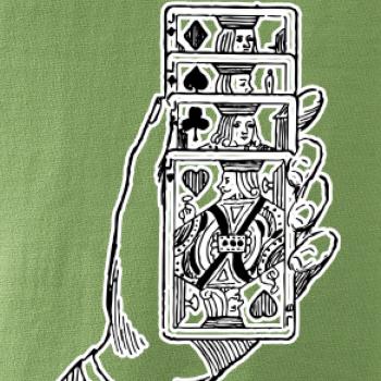 Poker ruka s kartama