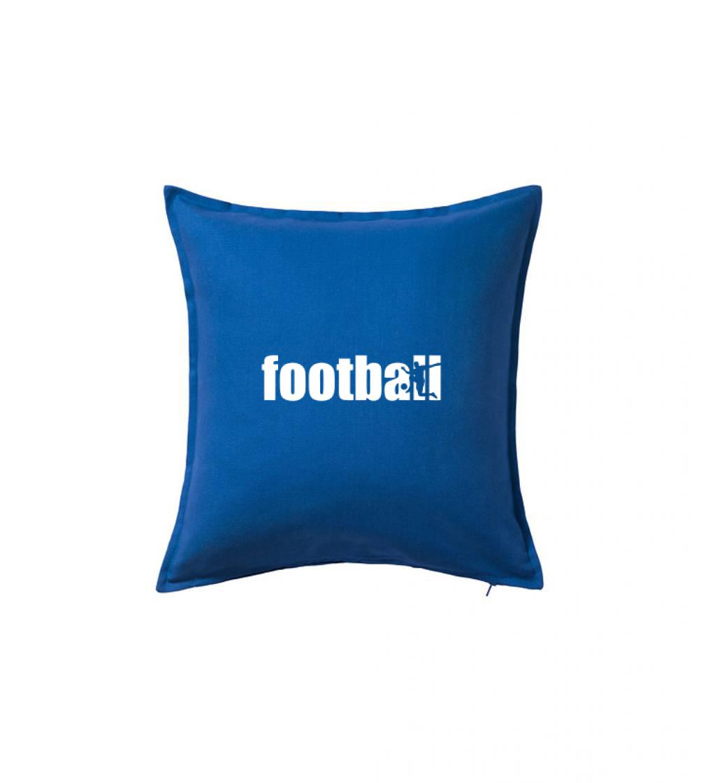 Football nápis - Polštář 50x50