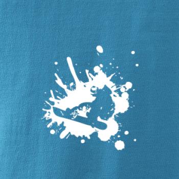 Snowboard splash Snowboard splash