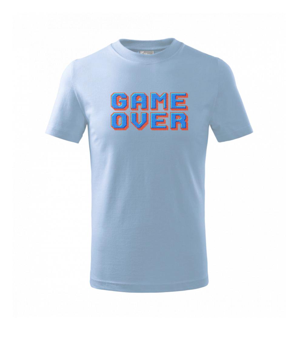 Game over - arcade napis