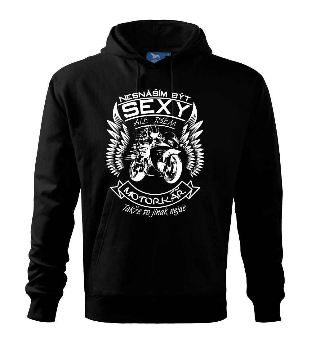 Nesnáším být sexy - motorkář, motorkářka (motorka) Nesnáším být sexy - motorkář, motorkářka (motorka)