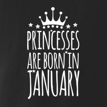 Princesses are born in January