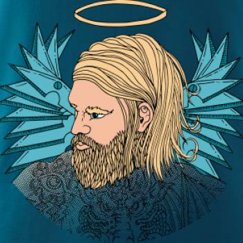 Anděl malovaný - muž (Pecka design)