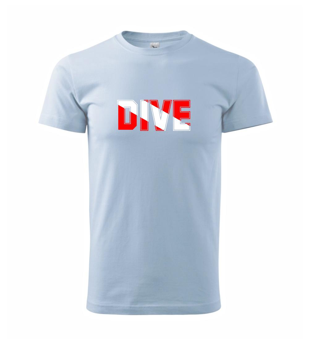 Dive nápis vlajka Dive nápis vlajka