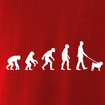 Evoluce pes Mops (muž-žena)