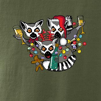 Vánoční Lemurové (Pecka design)