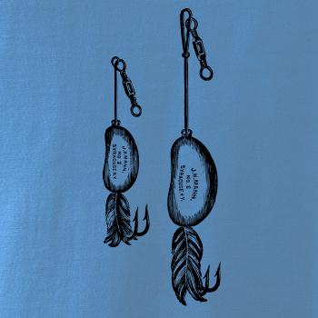 Kreslené dvě návnady