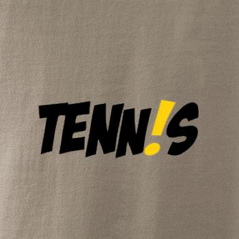 Tenis nápis